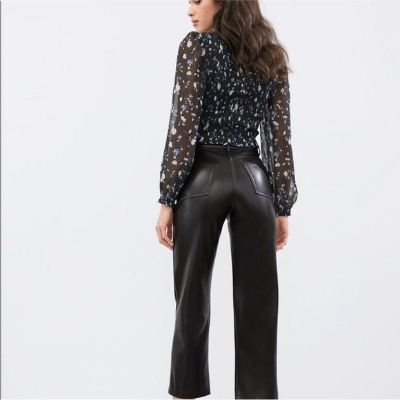 NWT Wilfred Melina Cropped Pant High Rise Straight Leg - Picture 2 of 11